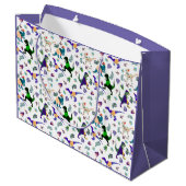 Jurassische Welt Große Geschenktüte (Rückseite Schrägansicht)