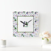 Jurassische Welt Quadratische Wanduhr (Zuhause)