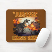Jurassischer Dinosaurier Mousepad (Mit Mouse)