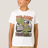 Jurassischer Dinosaurier T-Shirt (Vorderseite)