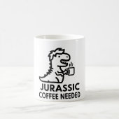 Jurassischer Kaffee erforderlich Kaffeetasse (Mittel)