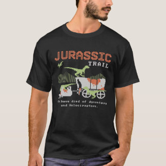 Jurassischer Pfad, den Sie von Dysentory und Velo  T-Shirt