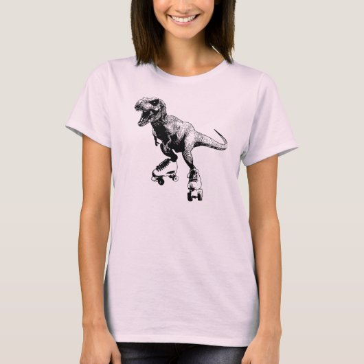Jurassischer Skate T-Shirt (Vorderseite)