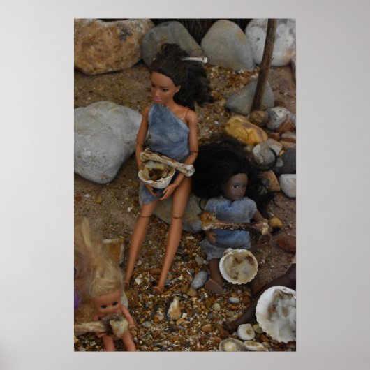 Jurassisches Leben. Poster (Vorne)