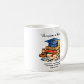 🎓Jurastudent Individueller Name & Abschluss Kaffeetasse (VorderseiteRechts)