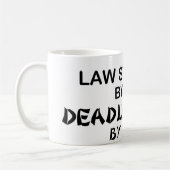 Jurastudent tödliches Ninja Kaffeetasse (Links)