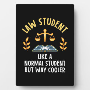 Jurastudenten sind Cooler Fotoplatte