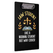 Jurastudenten sind Cooler Klemmbrett (Rechts)