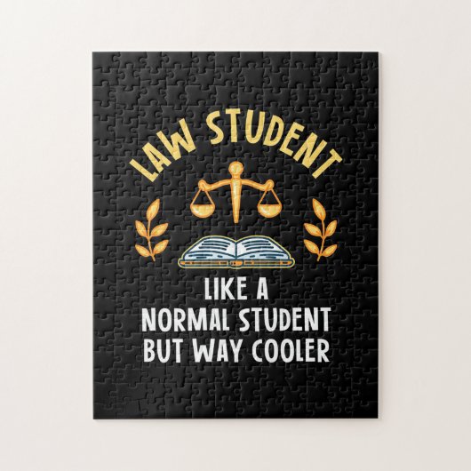 Jurastudenten sind Cooler Puzzle (Vertikal)