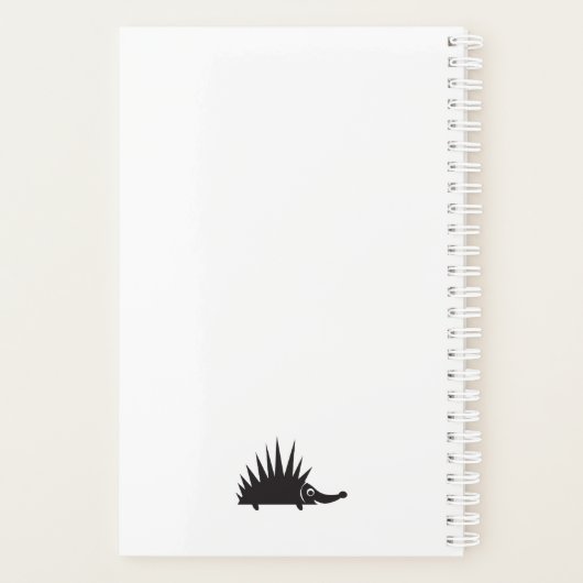 Jurastudentin Funny Planer (Rückseite)