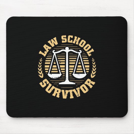Jurastudentin Mousepad (Vorne)