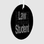 Jurastudentin Ornament (Vorderseite)