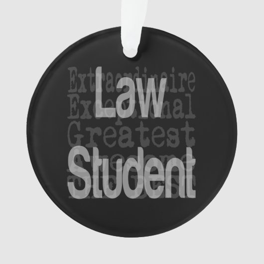 Jurastudentin Ornament (Vorderseite)