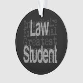 Jurastudentin Ornament (Vorderseite)