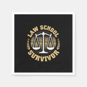 Jurastudentin Serviette (Vorderseite)