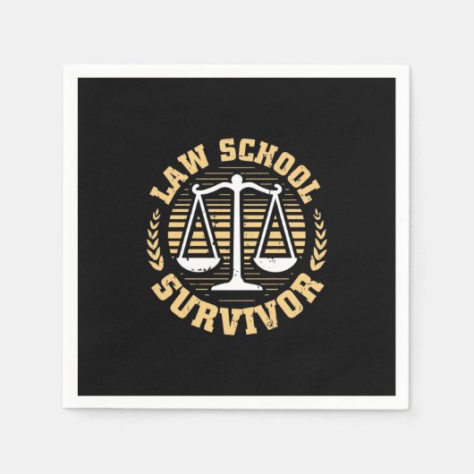 Jurastudentin Serviette (Vorderseite)