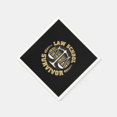 Jurastudentin Serviette (Ecke)