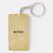 Jurastudium Abschluss Glückwunsch Skala der Justiz Schlüsselanhänger (Rückseite)