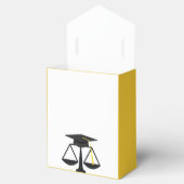 Jurastudium-Abschlussfeier Geschenkschachtel (Geöffnet)