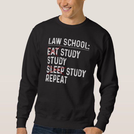 Jurastudium: Anwaltsanwaltsanwaltsstudentin Sweatshirt (Vorderseite)