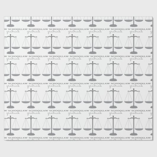 Jurastudium Geschenkpapier (Flach)