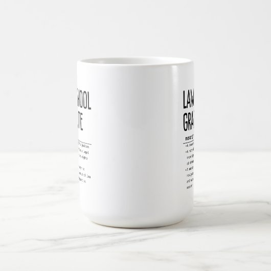 Jurastudium Kaffeetasse (Mittel)