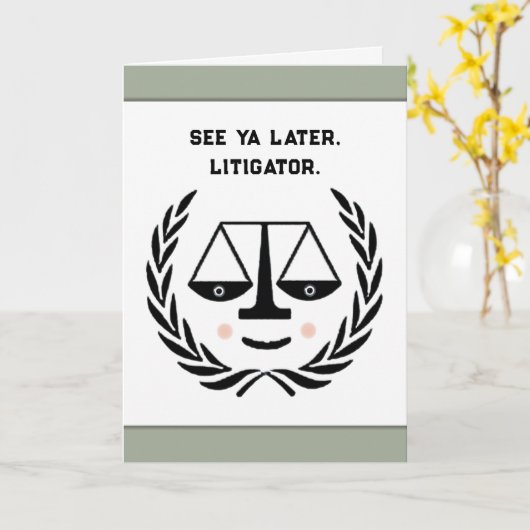 Jurastudium Karte (Gelbe Blume)