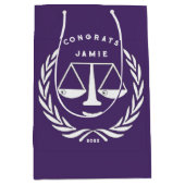 Jurastudium Mittlere Geschenktüte (Vorderseite)