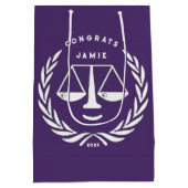 Jurastudium Mittlere Geschenktüte (Rückseite)