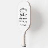 Juravater-Tagesgeschenk des weltbesten Vaters Pickleball Schläger (Links)