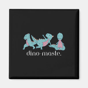 Juric Dinosaur Yoga Dino-Meister Zen Vibes Lustig  Magnet