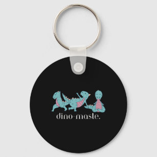 Juric Dinosaur Yoga Dino-Meister Zen Vibes Lustig  Schlüsselanhänger