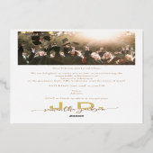 Juris Doctor Foto JD LLD Abschluss Folieneinladung (Rückseite)