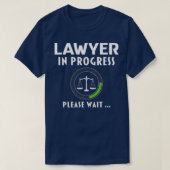 Jurist an der juristischen Fakultät für Studierend T-Shirt (Design vorne)
