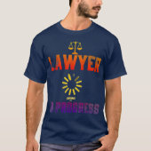 Jurist an der Juristischen Fakultät T-Shirt (Vorderseite)