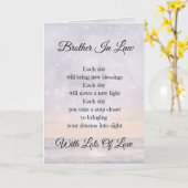 Jurist-Ermutigung Gedicht Gruß Karte (Gelbe Blume)