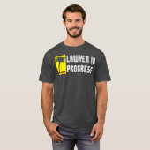 Jurist in Progress Funny Law School Studen T-Shirt (Vorne ganz)
