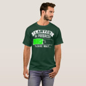Jurist in Progress Funny Law School Student Gesche T-Shirt (Vorne ganz)