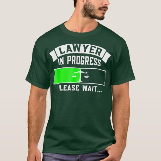 Jurist in Progress Funny Law School Student Gesche T-Shirt (Vorderseite)