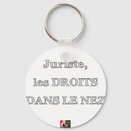 Jurist, Nasenrechte - Wortspiele Schlüsselanhänger