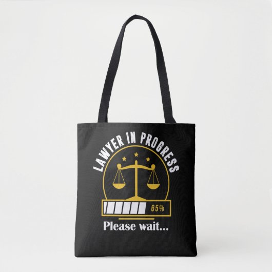 Jurist Progress Funny Lawyer Loading Tasche (Vorderseite)