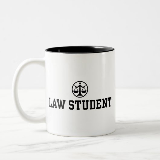 Jurist Zweifarbige Tasse (Links)