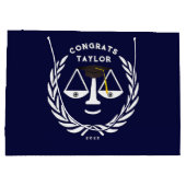 Juristenakademie Grad große Geschenktasche Geschenktüte (Rückseite)