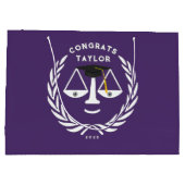 Juristenakademie Grad große Geschenktasche Große Geschenktüte (Rückseite)