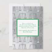 Juristenakademie Silver Green Einladung (Rückseite)