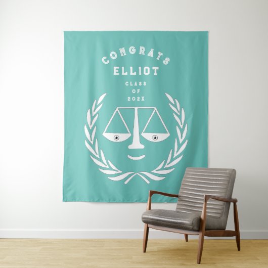 Juristenakademie Wandteppich (Beispiel)