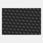 Juristenanwältin - Abschluss Geschenkpapier Set (Vorderseite 3)