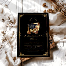 Juristenanwältin Abschluss Moderner Schwarzer