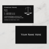 Juristenausweise Visitenkarte (Vorne/Hinten)