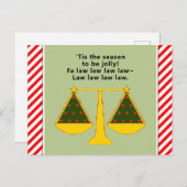 Juristenkarte Postkarte (Vorne/Hinten)